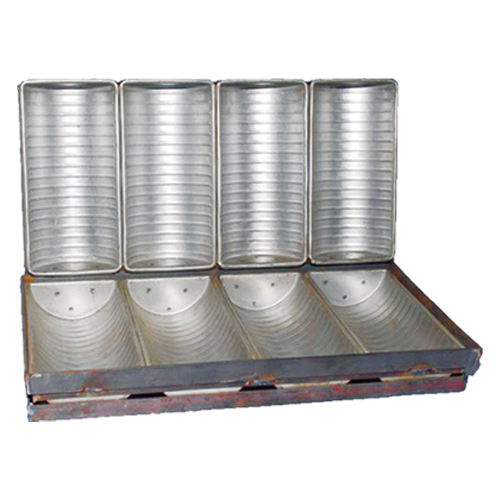 4 Pocket 400 gm Round Bread Pan